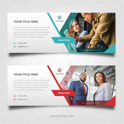 Premium Vector | Modern corporate business banner | Banner design ...