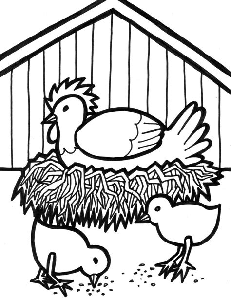 Free Printable Farm Animal Coloring Pages For Kids