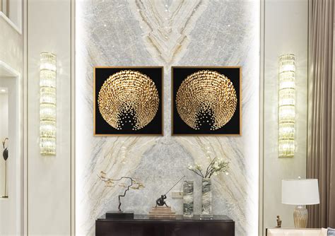 Chic Home Sunburst 2 Piece Set Framed Wrapped Canvas Wall Art - Walmart.com