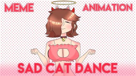 Sad Cat Dance meme I animation - YouTube