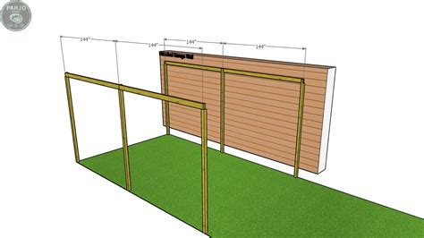 How to Build a Batting Cage in Backyard : 18 Steps (with Pictures ...