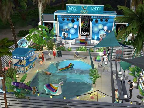 Flubs79's Summer Music Festival ( Lounge ) no CC | Sims, Sims 4, The ...