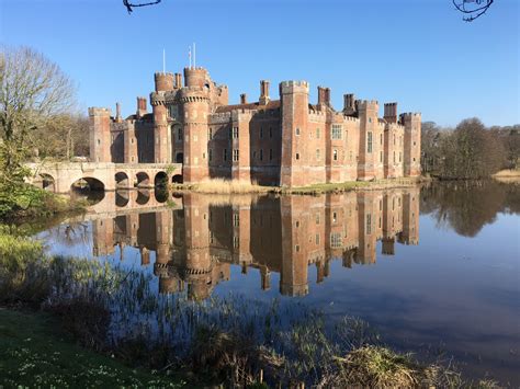 Herstmonceux Castle Gardens and Grounds, Hailsham, East Sussex, BN27 ...