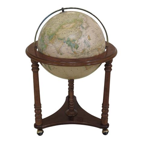 Heritage Collection Lighted World Globe on Stand | Lighting collections ...