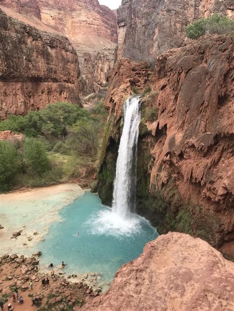 Havasupai Indian Reservation | Havasu falls hike, Havasu falls, Fall hiking