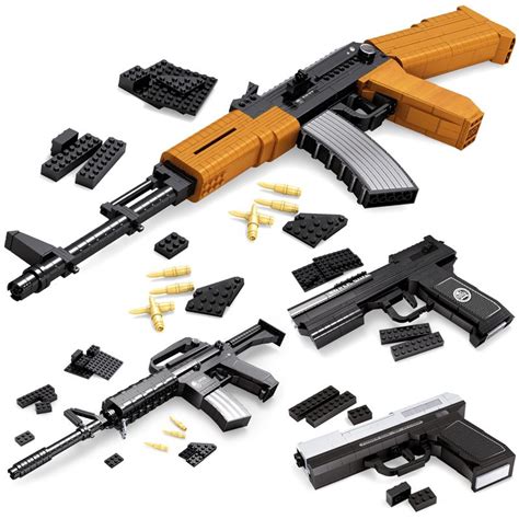 2021 SWAT Gun Block Compatible Legoing Assemble Military Bricks Sets ...