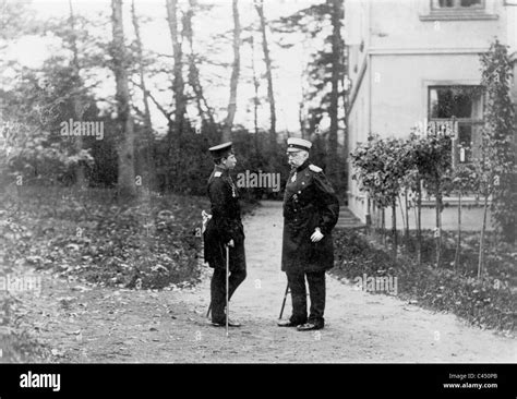 Wilhelm II. and Otto von Bismarck, 1888 Stock Photo - Alamy