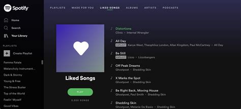 Remove "liked songs" playlist from app - The Spotify Community