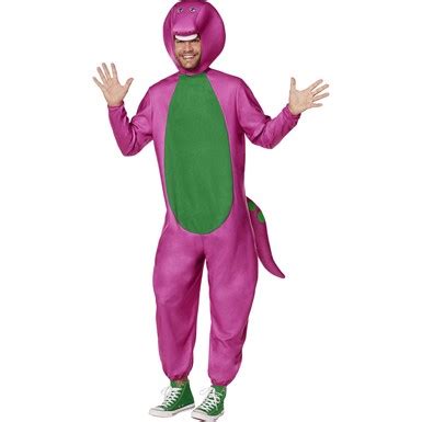 Adult Barney Purple Dinosaur Costume - Barney & Friends Costumes