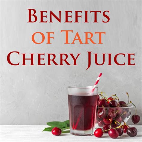 Benefits of Tart Cherry Juice - Uses and Side Effects