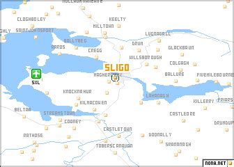 Sligo (Ireland) map - nona.net