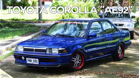 USAPANG TOYOTA COROLLA AE92 "SMALL BODY" - YouTube