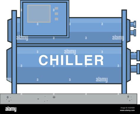 Water Cooled Chiller Vector Stock Vector Image & Art - Alamy