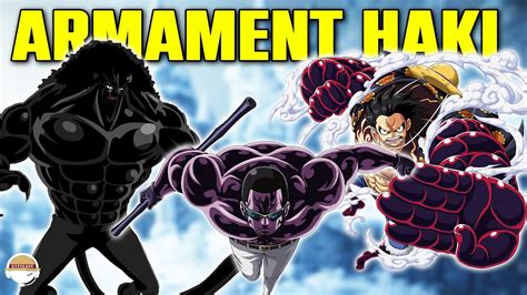 All 4 Basic and Advanced Techniques from Armament Haki - YouTube