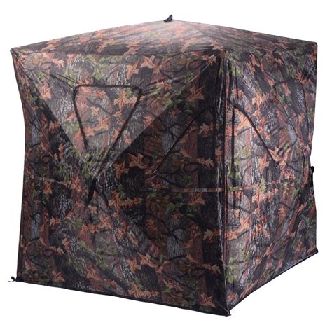 Ground Hunting Blind Portable Deer Pop Up Camo Hunter Weather Proof ...