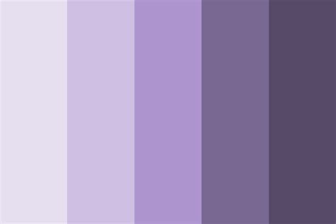 Purple And Gray Color Palette