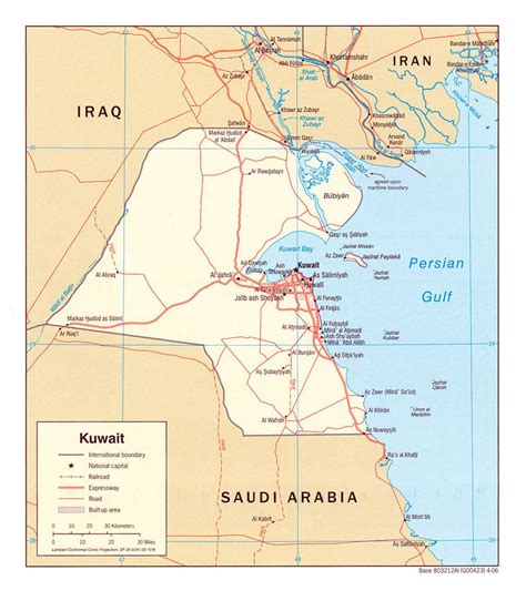 Large Kuwait City Maps for Free Download and Print | High-Resolution ...