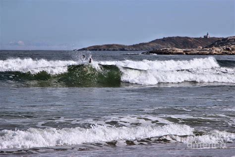 Surfing Fun At Popham Beach In Fall Photograph by Sandra Huston - Fine ...