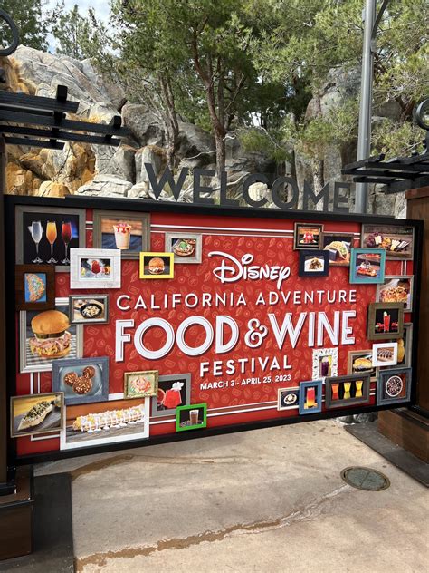 Disney's California Adventure Food and Wine Festival 2023