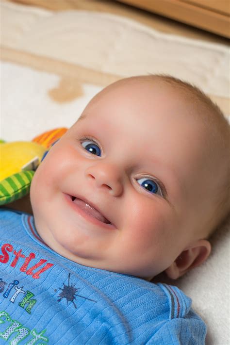 Free Images : person, play, sweet, boy, cute, human, blue, baby, facial ...