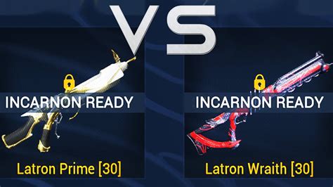 Which Latron To Incarnon | Warframe - YouTube