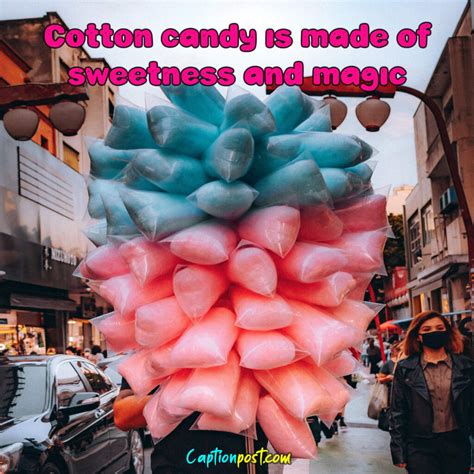 120+ Creative Cotton Candy Captions and Quotes - Captionpost