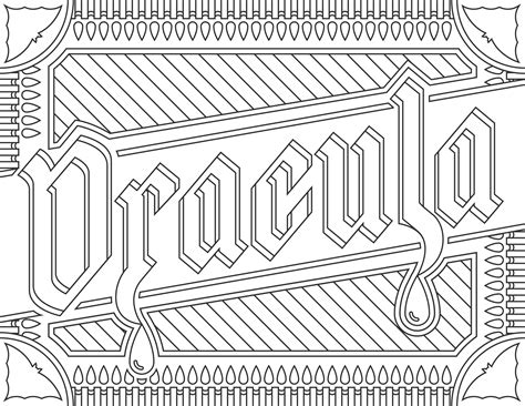 6 FREE Printable Adult Coloring Pages Inspired By Literature