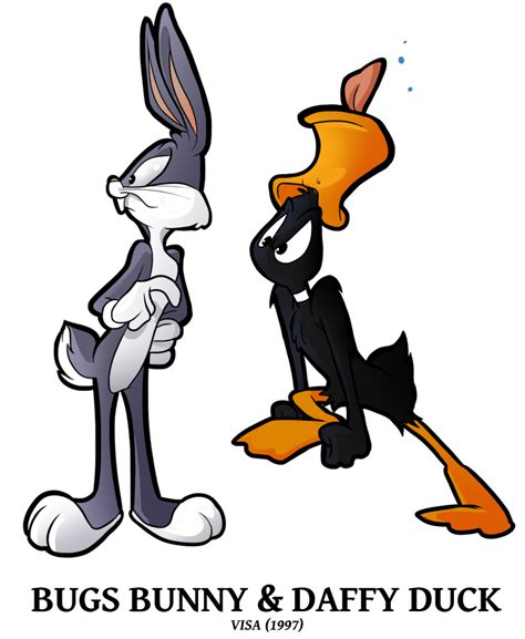 Advertise - Daffy Duck n Bugs Bunny | Classic Cartoon Characters