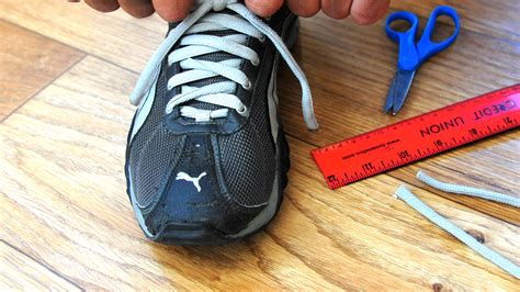 How to Shorten Shoe Laces: 4 Steps (with Pictures)