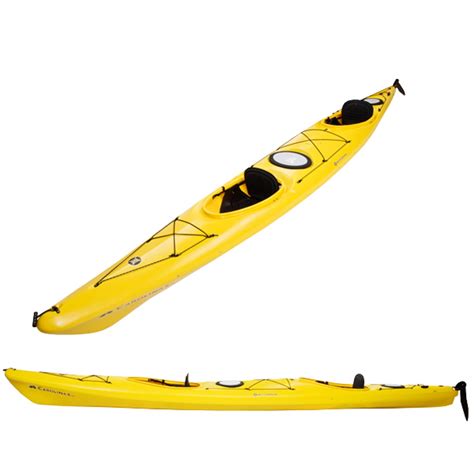 Perception Carolina II 17.5 Tandem Touring Kayak with Expedition ...