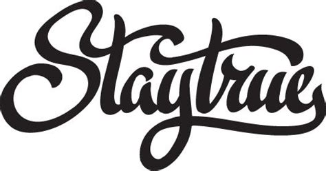 [STAY TRUE] by Kirill Richert, via Behance | Lettering alphabet fonts ...