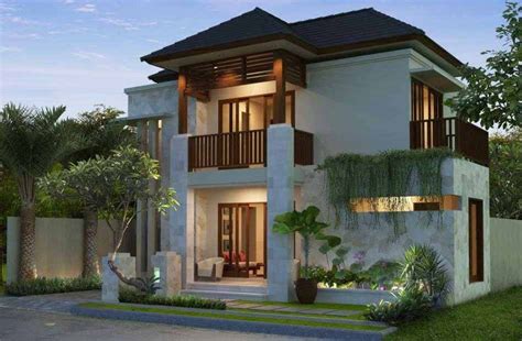 5 Contoh Desain Rumah Bali Minimalis, Cantik dan Elegan — Courtina ...