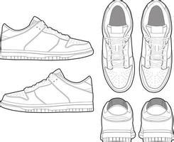 Sneaker Mockup Vector Art, Icons, and Graphics for Free Download