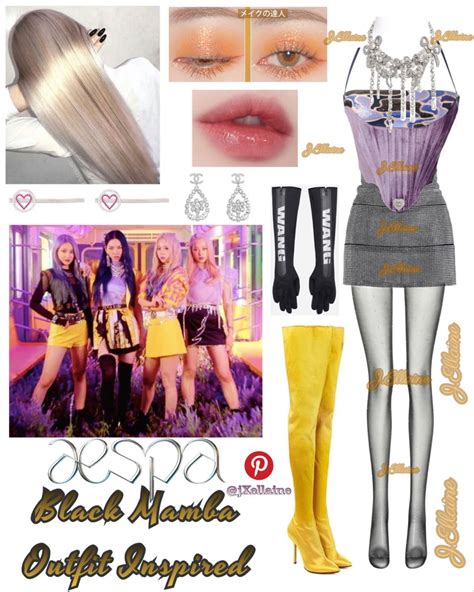 aespa BLACK MAMBA Outfit Inspired | Kpop fashion outfits, Outfits, Kpop ...