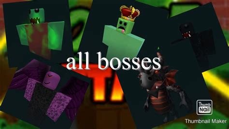 all bosses in zombie attack roblox - YouTube