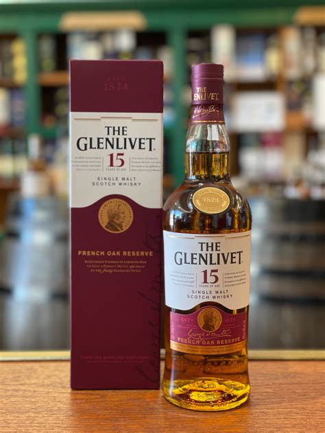 Glenlivet 15 Years Old French Oak Reserve Single Malt Scotch Whisky ...