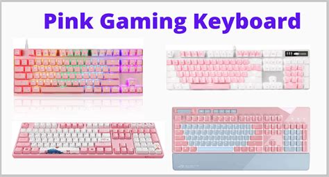 Pink Gaming Keyboard [Top 7]: Buyer's Guide