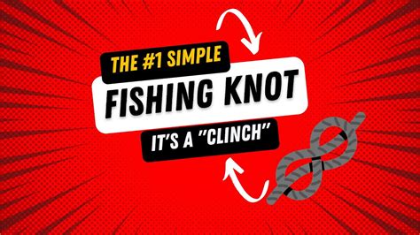 HOW TO Fishing Tutorial #1 Simple Easy Clinch Knot #fishing - YouTube