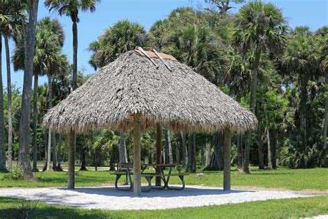 Chickee hut stock image. Image of beach, florida, cypress - 41737721