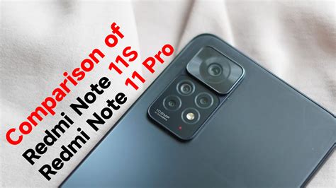 Redmi Note 11S vs Redmi Note 11 Pro 4G Comparison | Which 108MP is ...