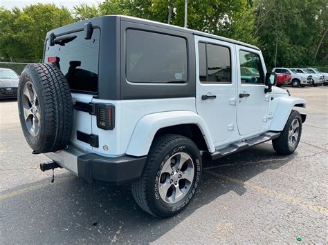 Pre-Owned 2017 Jeep Wrangler Unlimited Sahara Four Wheel Drive Sport ...