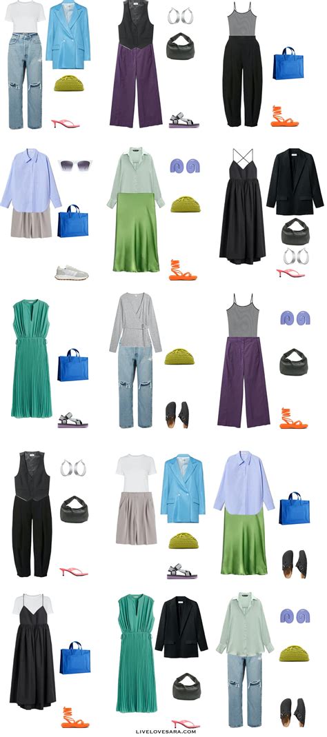 How to Build a Cool Summer Colour Palette Capsule Wardrobe - livelovesara