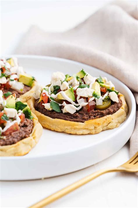 Mexican Sopes (Easy Vegan Sopes Recipe)