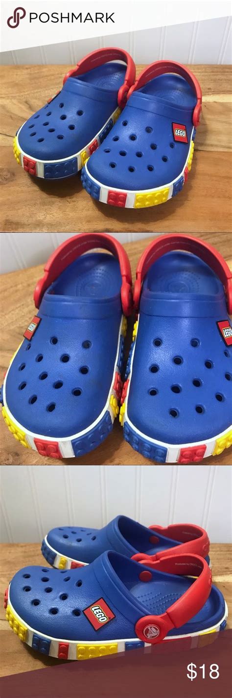 Kids LEGO Crocs Size 10/11 | Crocs size, Crocs, Lego for kids