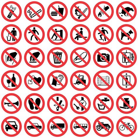 Mandatory Signs Meaning