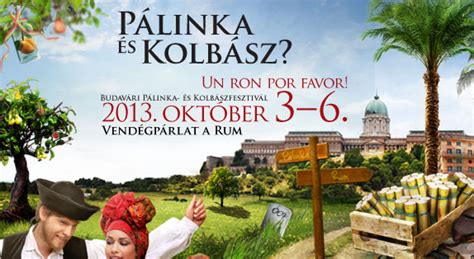 Budapest Pálinka and Sausage Festival Kicks Off Today