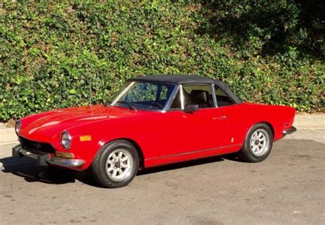 1974 FIAT 124 Spider for sale: photos, technical specifications ...