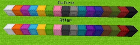 I didn't like how the bottom half of coloured shulkers is inconsistent ...