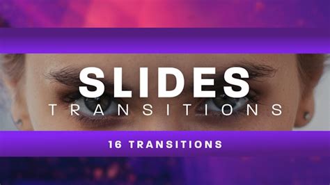 Premiere Pro Templates Transitions | Motion Array