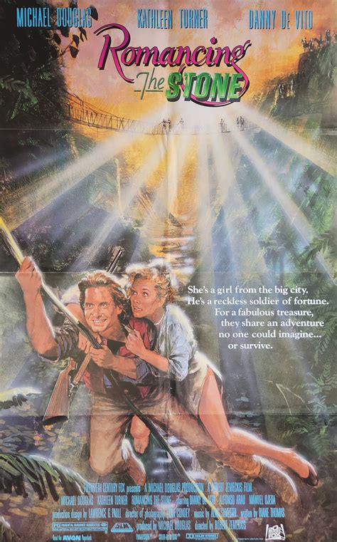 Romancing The Stone Poster